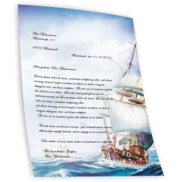 Motif Letter Paper! ON THE SEA