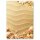 Briefpapier MUSCHELN IM SAND - DIN A5 Format 250 Blatt