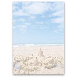 Briefpapier SANDBURG - DIN A5 Format 100 Blatt Reisen & Urlaub, Reisemotiv, Paper-Media