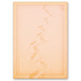 Motif Letter Paper! TRACES IN THE SAND Travel &...