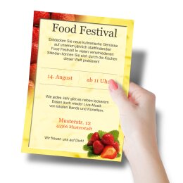 ERDBEEREN Briefpapier Natur CLASSIC 100 Blatt Briefpapier, DIN A5 (148x210 mm), A5C-040-100
