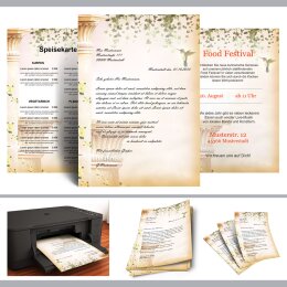 Motif Letter Paper! HUMMINGBIRD 50 sheets DIN A4