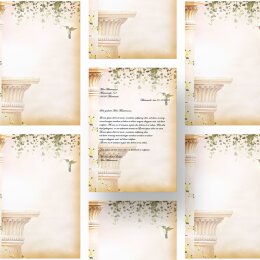 Motif Letter Paper! HUMMINGBIRD 250 sheets DIN A4
