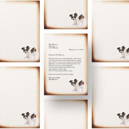Motif Letter Paper! FUNNY PUPPY