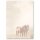 Motif Letter Paper! HORSES IN THE MIST 100 sheets DIN A5 Animals, Nature, Paper-Media