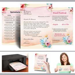 Briefpapier KAKADU - DIN A4 Format 50 Blatt