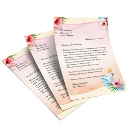 Motif Letter Paper! COCKATOO 250 sheets DIN A5