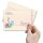 25 patterned envelopes COCKATOO in C6 format (windowless)