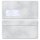 50 patterned envelopes MARBLE GREY in standard DIN long format (with windows)