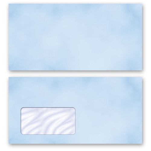 High-quality envelopes! MARBLE BLUE