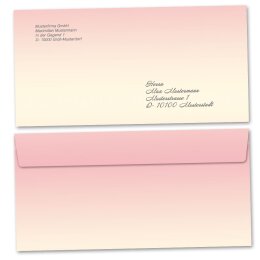 10 patterned envelopes FOUR SEASONS - SPRING in standard DIN long format (windowless)
