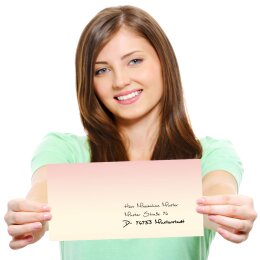 10 patterned envelopes FOUR SEASONS - SPRING in standard DIN long format (windowless)