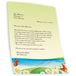 Carta da lettera decorati QUATTRO STAGIONI – ESTATE