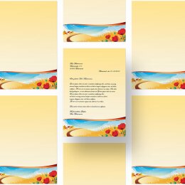 Motif Letter Paper! FOUR SEASONS - AUTUMN 50 sheets DIN A4