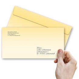 50 patterned envelopes FOUR SEASONS - AUTUMN in standard DIN long format (windowless)