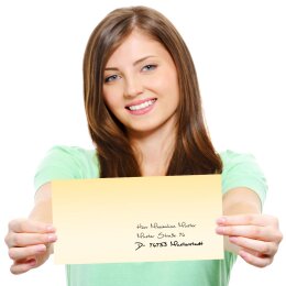50 patterned envelopes FOUR SEASONS - AUTUMN in standard DIN long format (windowless)