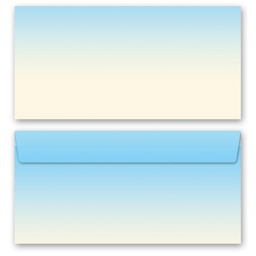 10 patterned envelopes FOUR SEASONS - WINTER in standard DIN long format (windowless)