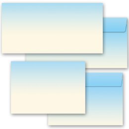 10 sobres estampados CUATRO TEMPORADAS – INVIERNO - Formato: DIN LANG (sin ventana)