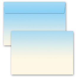 10 patterned envelopes FOUR SEASONS - WINTER in C6 format...