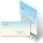 20-pc. Complete Motif Letter Paper-Set FOUR SEASONS - WINTER