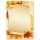 Briefpapier HERBSTBLÄTTER - DIN A4 Format 20 Blatt Jahreszeiten - Herbst, Herbstmotiv, Paper-Media