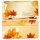 Envelopes Seasons - Autumn, AUTUMN LEAVES 50 envelopes (windowless) - DIN LONG (220x110 mm) | Self-adhesive | Order online! | Paper-Media