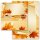 200-pc. Complete Motif Letter Paper-Set AUTUMN LEAVES Seasons - Autumn, Stationery with envelope, Paper-Media