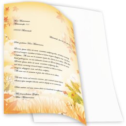 Motif Letter Paper! SCARECROW 50 sheets DIN A4