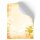 Papeterie-motif ÉPOUVANTAIL | Saisons - Automne | Papeterie de haute qualité DIN A4 - 50 feuilles | 90 g/m ² | Imprimé dun côté | commander en ligne! | Paper-Media