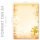 ÉPOUVANTAIL Briefpapier Motif dautomne CLASSIC 50 feuilles de papeterie, DIN A4 (210x297 mm), A4C-8040-50
