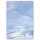 Motif Letter Paper! MOUNTAINS IN THE SNOW 50 sheets DIN A4