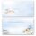 WINTER LANDSCAPE Briefpapier Sets Winter CLASSIC 100-pc. Complete set, DIN A4 & DIN LONG Set., SOC-8319-100