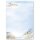 Briefpapier-Sets Natur & Landschaft, Jahreszeiten - Winter, WINTERLANDSCHAFT Briefpapier Set, 100 tlg. - DIN A4 & DIN LANG im Set. | Online bestellen! | Paper-Media