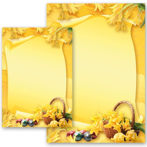 Carta da lettera decorati PASQUA PRATO