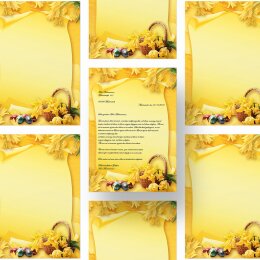 Motif Letter Paper! EASTER FEAST 100 sheets DIN A5