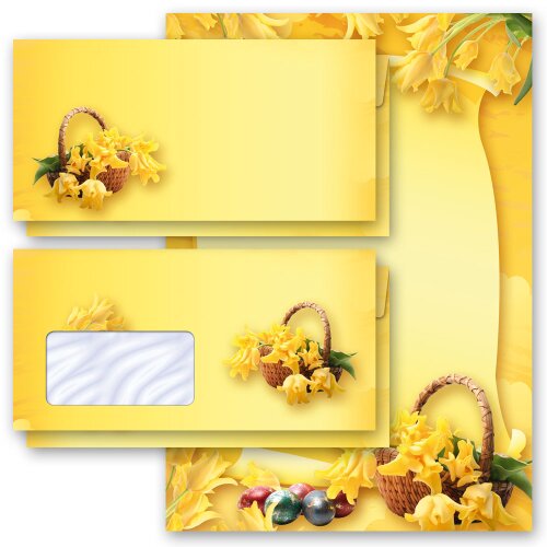 Papier à lettres et enveloppes Sets PÂQUES Pâques, Papeterie avec enveloppe, Paper-Media