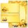 40-pc. Complete Motif Letter Paper-Set EASTER FEAST Easter, Stationery with envelope, Paper-Media