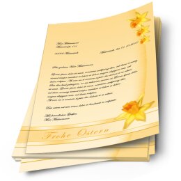 Briefpapier OSTERGLOCKEN - DIN A4 Format 20 Blatt