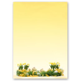 Motif Letter Paper! EASTER GREETINGS 50 sheets DIN A4