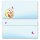 50 patterned envelopes EASTER BUNNY in standard DIN long format (windowless)