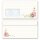 FLORAL LETTER Briefpapier Sets Flowers motif CLASSIC 40-pc. Complete set, DIN A4 & DIN LONG Set., SMC-8355-40