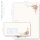 40-pc. Complete Motif Letter Paper-Set FLORAL LETTER