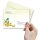 Enveloppes de motif Animaux, PERROQUET VERT 10 enveloppes - DIN C6 (162x114 mm) | Auto-adhésif | Commander en ligne! | Paper-Media