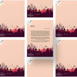 Briefpapier HAPPY HALLOWEEN - DIN A5 Format 100 Blatt