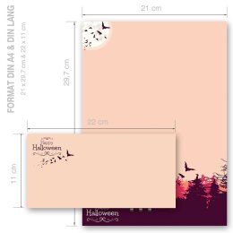 40 pezzi Set completo HAPPY HALLOWEEN