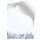 Stationery-Motif BLUE HYDRANGEAS | Flowers & Petals | High quality Stationery DIN A6 - 100 Sheets | 90 g/m² | Printed on one side | Order online! | Paper-Media