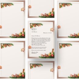 Briefpapier LEBKUCHENZEIT - DIN A4 Format 100 Blatt