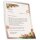 Briefpapier LEBKUCHENZEIT - DIN A4 Format 100 Blatt