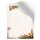 100 fogli di carta da lettera decorati TEMPO DI PAN DI ZENZERO DIN A5