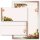 20-pc. Complete Motif Letter Paper-Set GINGERBREAD TIME